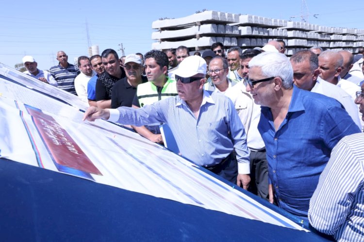 وزير النقل يتابع تنفيذ خط سكة حديد بئر العبد–العريش–رأس النقب بطول 341 كم ضمن «قطار التنمية» في سيناء