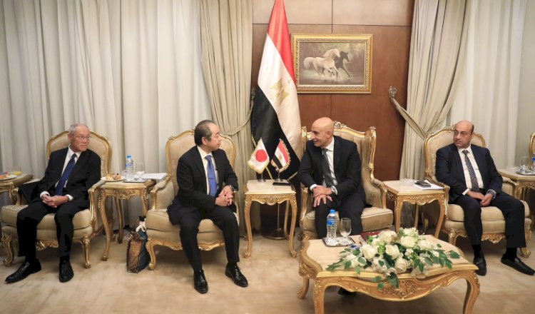 وزير التربية والتعليم يلتقي المدير العام لمكتب التعاون الدولي بوزارة الخارجية اليابانية