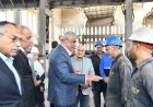 وزير الإنتاج الحربي يتابع كفاءة التشغيل ومعدلات الإنتاج بشركة حلوان للمسبوكات