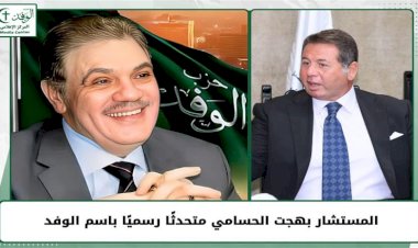 المستشار بهجت الحسامي متحدثًا رسميًا باسم الوفد