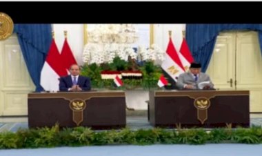 الرئيس السيسي: نستهدف رفع حجم التبادل التجارى مع إندونيسيا لـ5 مليارات دولار