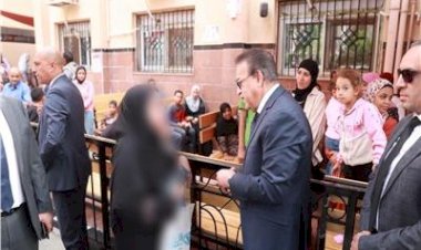 وزير الصحة يتفقد الأقسام المطورة بمعهد الرمد التذكاري ومستشفى الجلاء التعليمي
