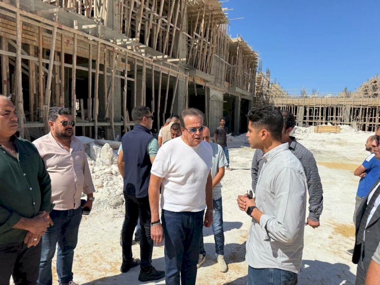 وزير الصحة يتفقد مشروع إنشاء مستشفى العلمين الجديدة ويؤكد الالتزام بالجدول الزمني
