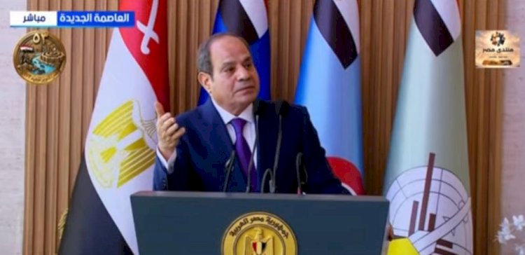 السيسي: وعي المصريين أفشل محاولات التشويه وحافظ على الدولة
