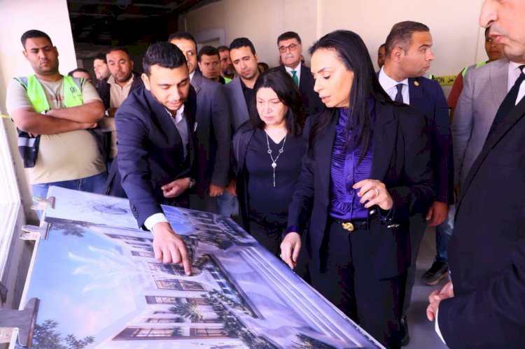 وزيرة التضامن تتفقد صندوق دعم مشروعات الجمعيات الأهلية ومركز الدعم النفسي للأطفال بجسر السويس
