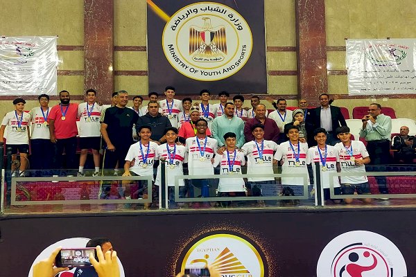 الزمالك يتوج بطلاً للجيزة للكرة الطائرة تحت 15سنة بعد الفوز على 6 أكتوبر